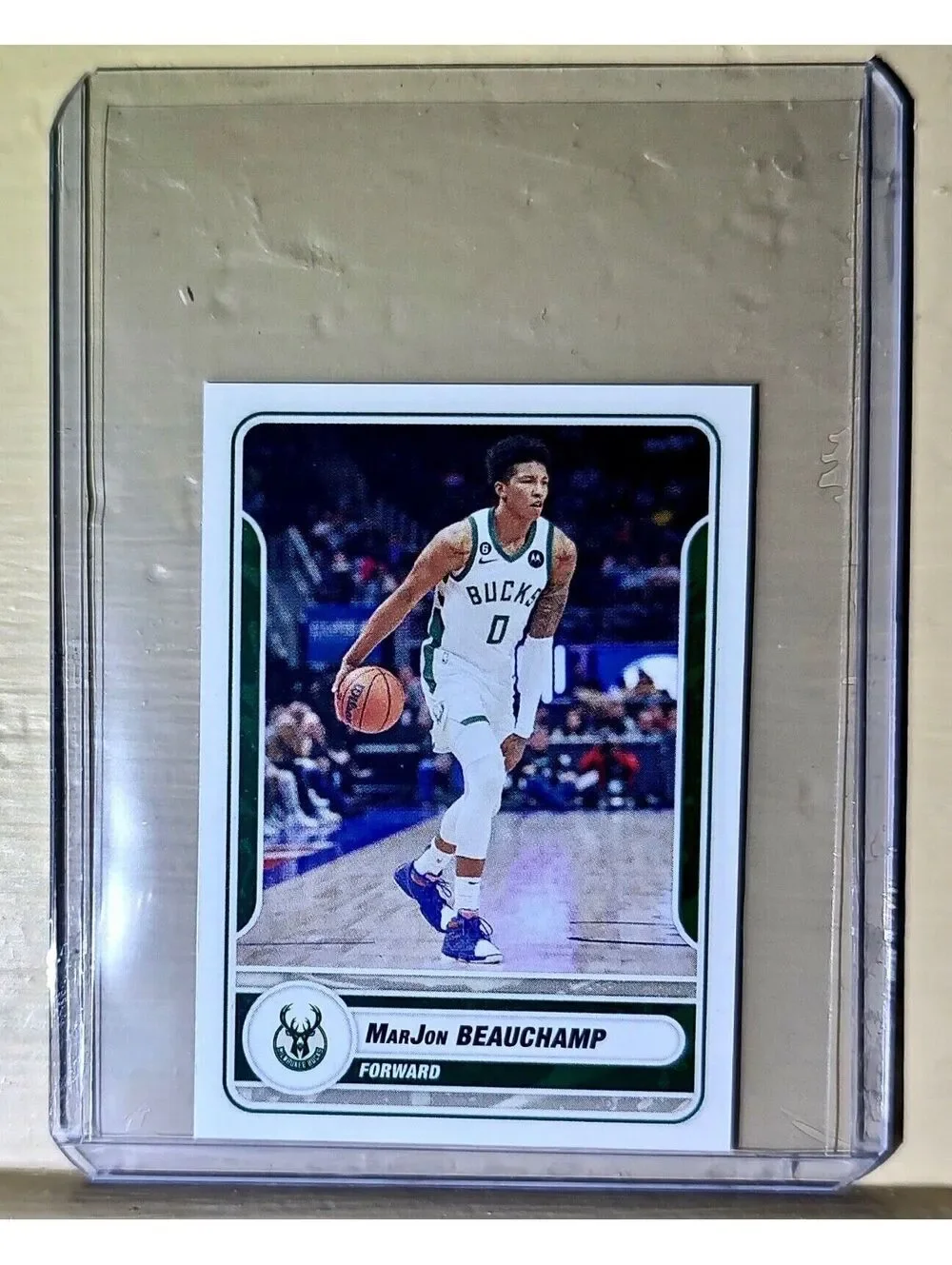 2023-24 MarJon Beauchamp Panini NBA Basketball #227 Sticker Milwaukee Bucks